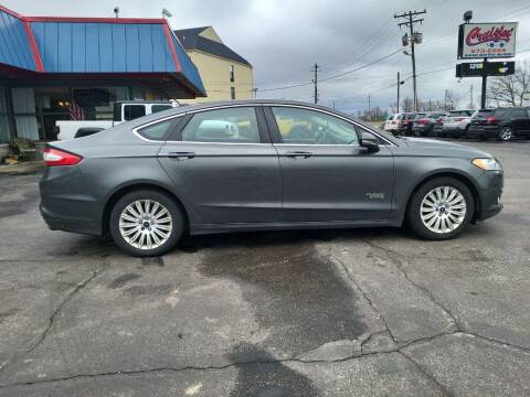 2016 Ford Fusion Energi for sale at Cruisin' Auto Sales in Madison IN