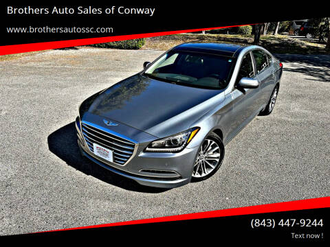 2015 Hyundai Genesis for sale at Brothers Auto Sales of Conway in Conway SC