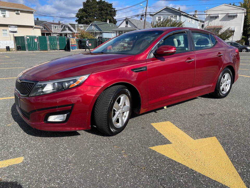 2015 Kia Optima for sale at M & P Auto Sales in Saddle Brook, NJ