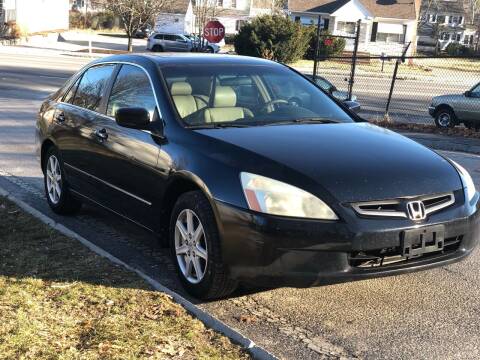2003 Honda Accord for sale at Emory Street Auto Sales and Service in Attleboro MA