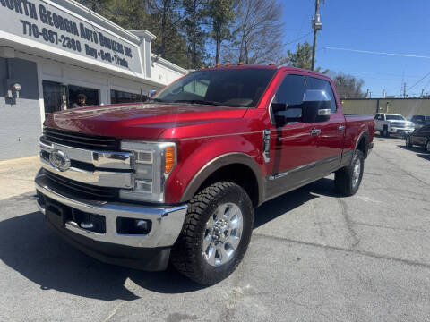 2017 Ford F-250 Super Duty for sale at North Georgia Auto Brokers in Snellville GA