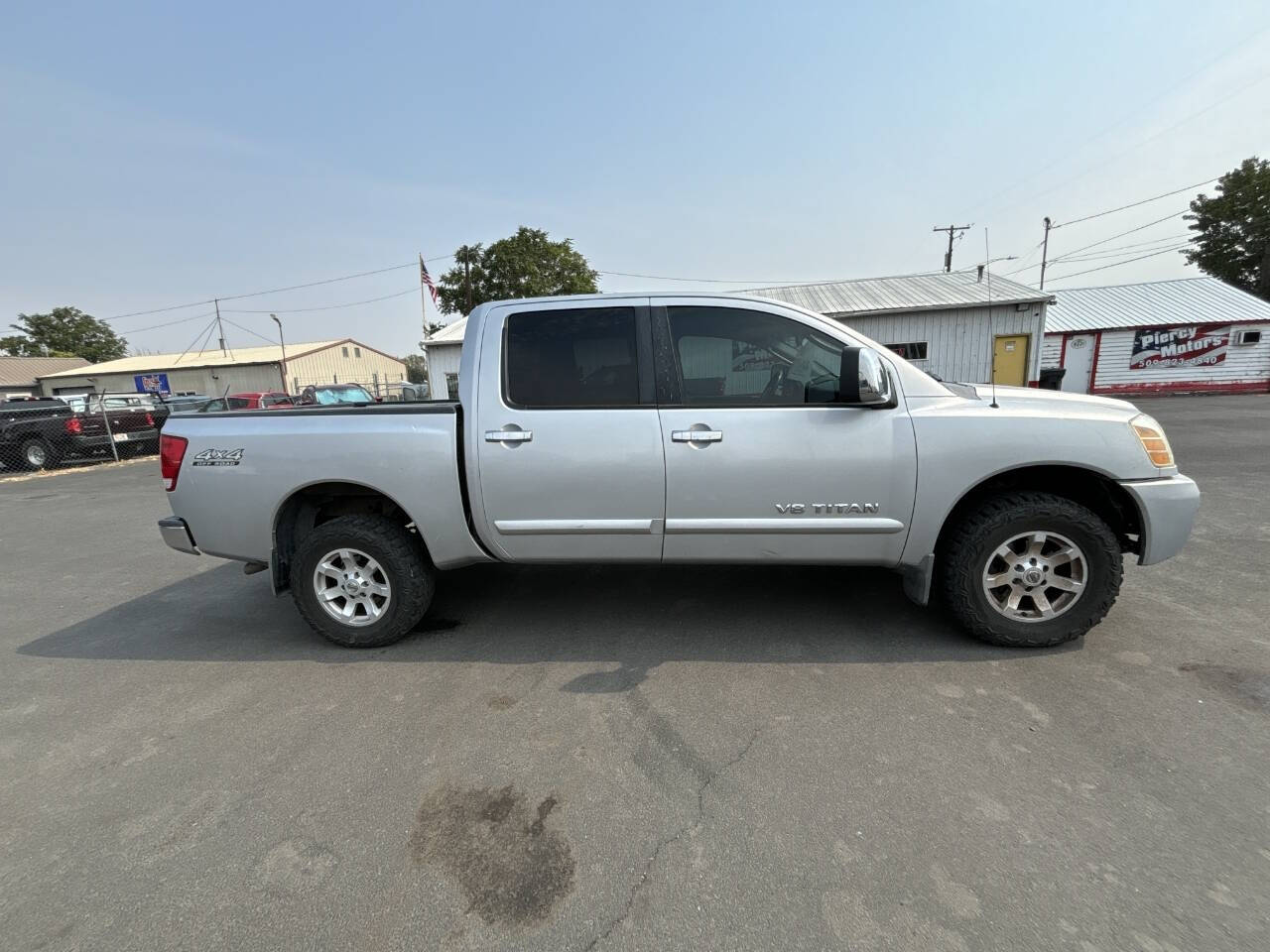 2005 Nissan Titan for sale at PIERCY MOTORS INC in Union Gap, WA