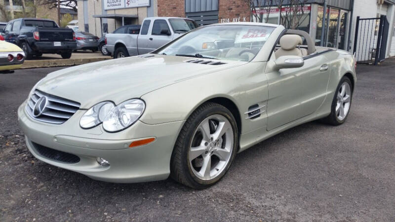 2004 Mercedes-Benz SL-Class for sale at Allison's AutoSales in Plano TX