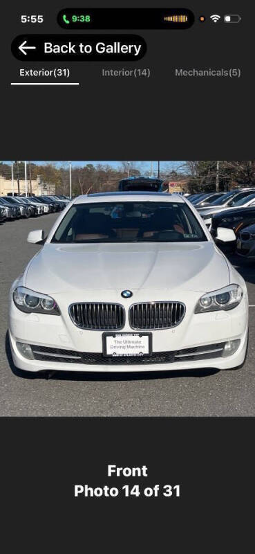 2013 BMW 5 Series 535i xDrive
