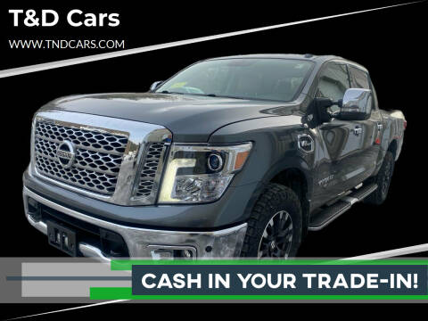 2017 Nissan Titan for sale at T&D Cars in Holbrook MA
