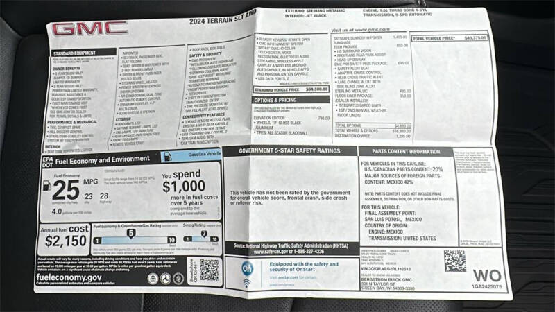 2024 GMC Terrain SLT