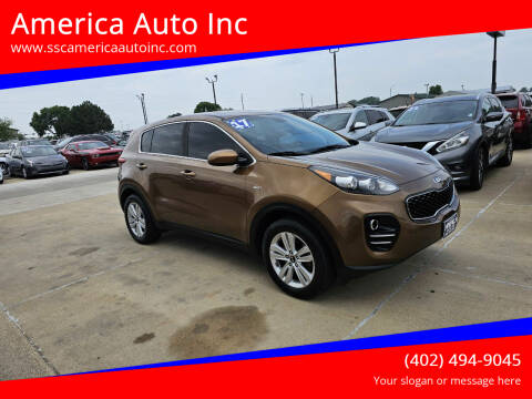 2017 Kia Sportage for sale at America Auto Inc in South Sioux City NE
