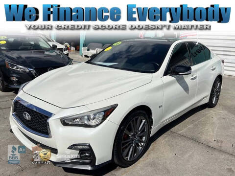 2018 Infiniti Q50 for sale at JM Automotive in Hollywood FL