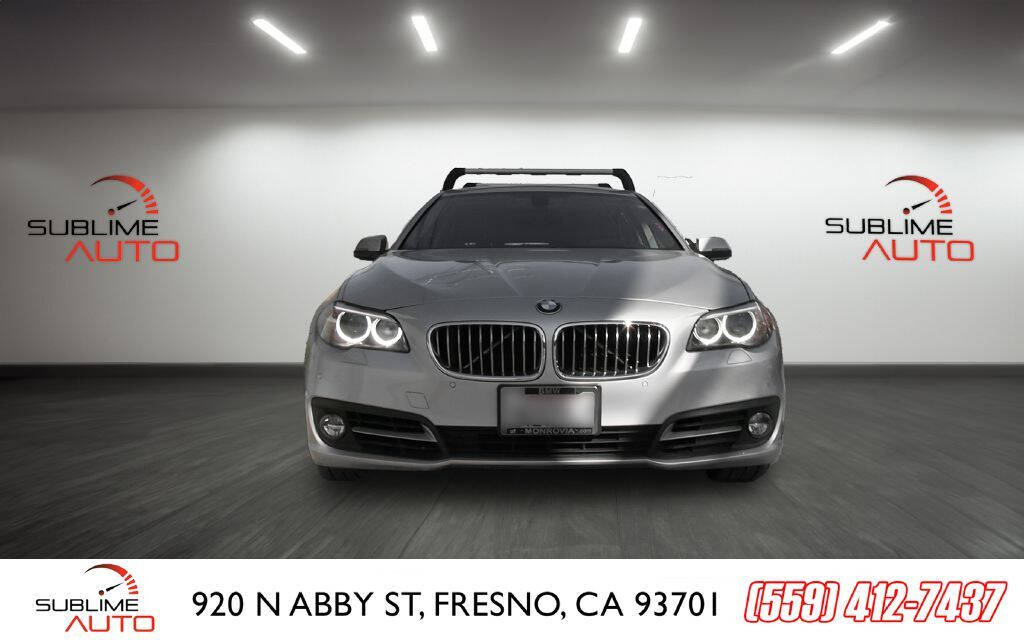 2015 BMW 5 Series for sale at SUBLIME AUTO in Fresno, CA