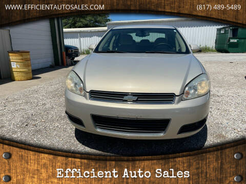 2010 Chevrolet Impala for sale at Efficient Auto Sales in Crowley TX