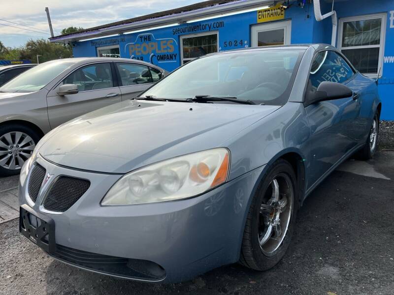 2007 Pontiac G6 for sale at The Peoples Car Company in Jacksonville FL