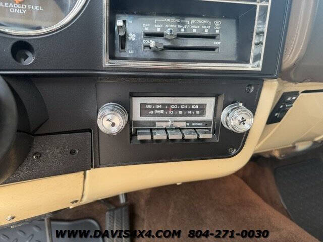 1982 Chevrolet C/K 10 Series