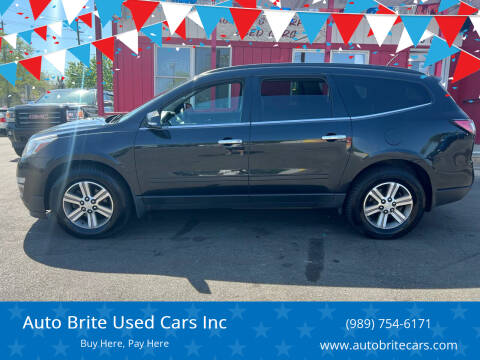 2015 Chevrolet Traverse for sale at Auto Brite Used Cars Inc in Saginaw MI