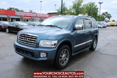 2008 Infiniti QX56 for sale at Your Choice Autos - Waukegan in Waukegan IL