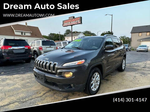 2016 Jeep Cherokee for sale at Dream Auto Sales in South Milwaukee WI