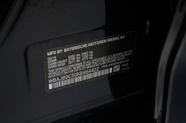 2019 BMW 5 Series M550i xDrive