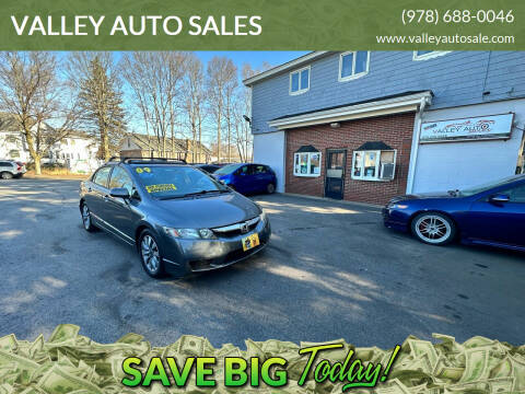 2009 Honda Civic for sale at VALLEY AUTO SALES in Methuen MA