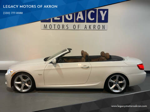 2013 BMW 3 Series for sale at LEGACY MOTORS OF AKRON in Akron OH