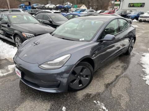 2021 Tesla Model 3 for sale at Sonias Auto Sales in Worcester MA