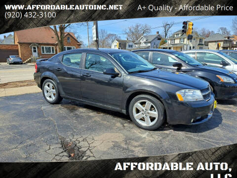 2008 Dodge Avenger for sale at AFFORDABLE AUTO, LLC in Green Bay WI