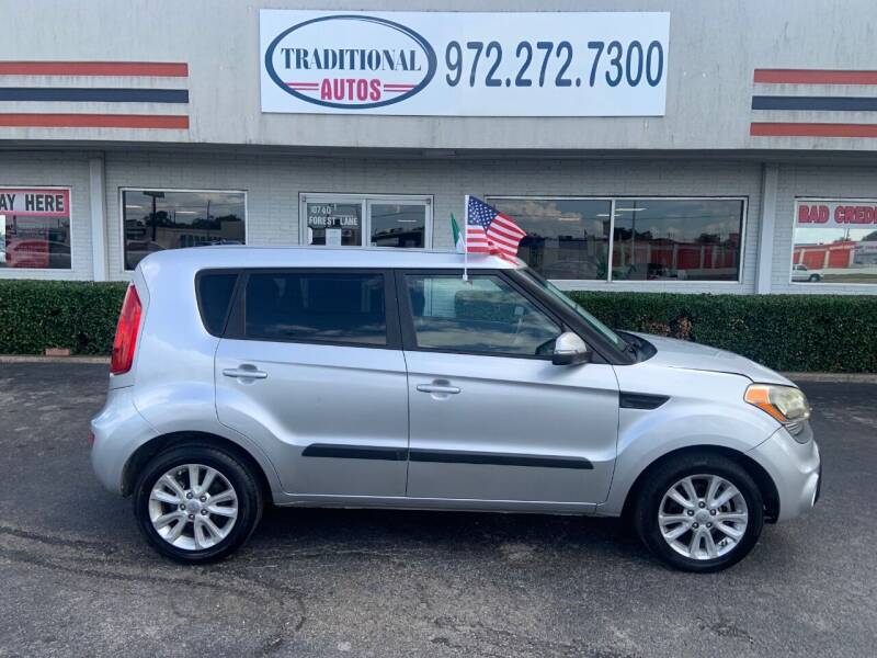 2013 Kia Soul for sale at Traditional Autos in Dallas TX