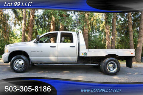 2003 Dodge Ram 3500 for sale at LOT 99 LLC in Milwaukie OR