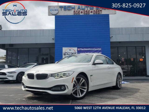 2016 BMW 4 Series for sale at Tech Auto Sales in Hialeah FL