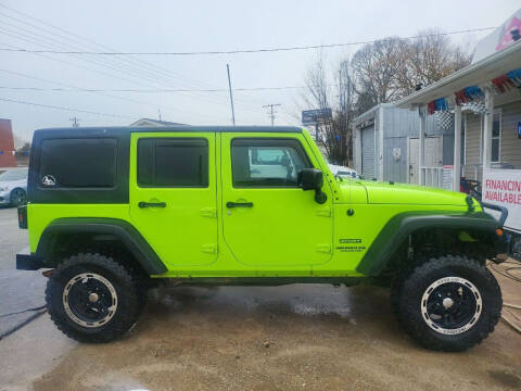 2013 Jeep Wrangler Unlimited for sale at One Stop Auto Group in Anderson SC