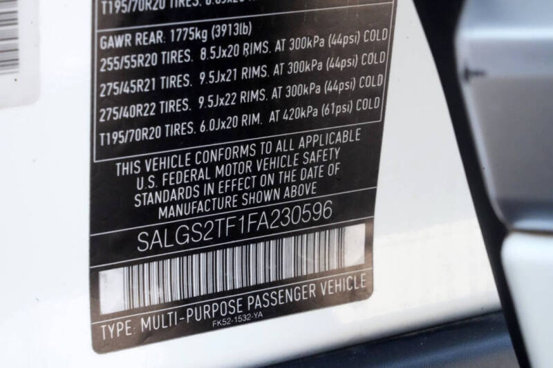 2015 Land Rover Range Rover Supercharged