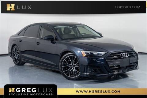 2020 Audi A8 L for sale at HGREG LUX EXCLUSIVE MOTORCARS in Pompano Beach FL