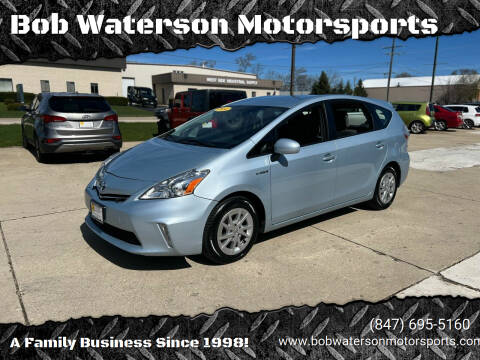 2014 Toyota Prius v for sale at Bob Waterson Motorsports in South Elgin IL