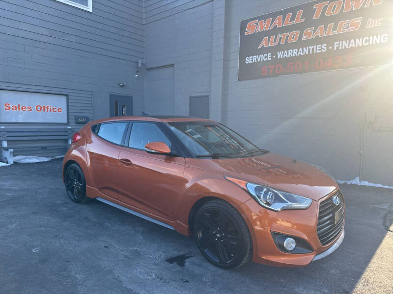 2014 Hyundai Veloster for sale at Small Town Auto Sales Inc. in Hazleton PA