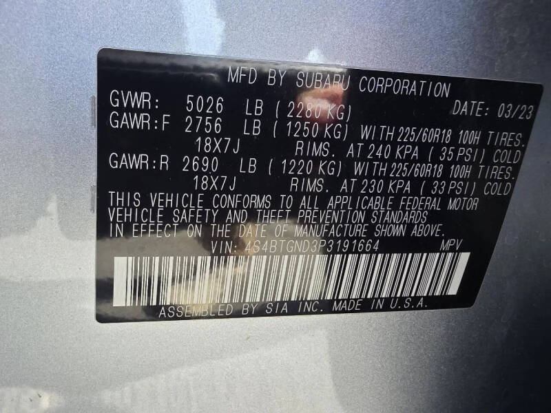 2023 Subaru Outback Limited XT