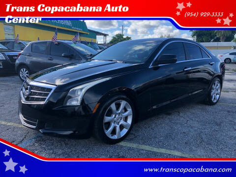 2013 Cadillac ATS for sale at TransCopacabana.Com in Hollywood FL