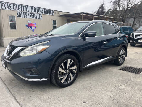 2015 Nissan Murano for sale at Texas Capital Motor Group in Humble TX