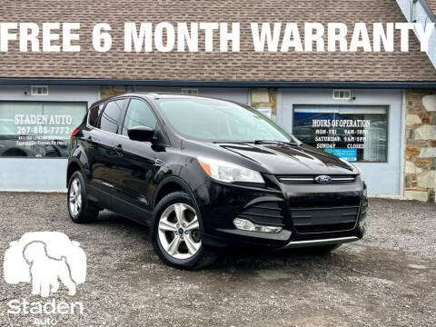2013 Ford Escape for sale at Staden Auto in Feasterville Trevose PA