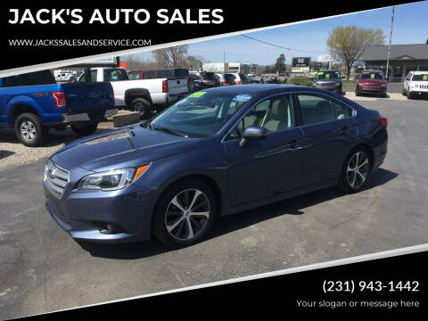 2017 Subaru Legacy for sale at JACK'S AUTO SALES in Traverse City MI