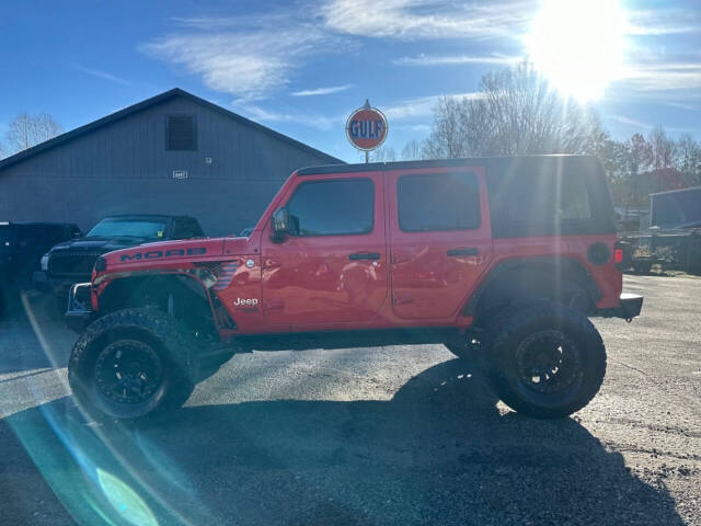 2018 Jeep Wrangler Unlimited for sale at Top Shelf Auto Sales & Repair in Denver, NC