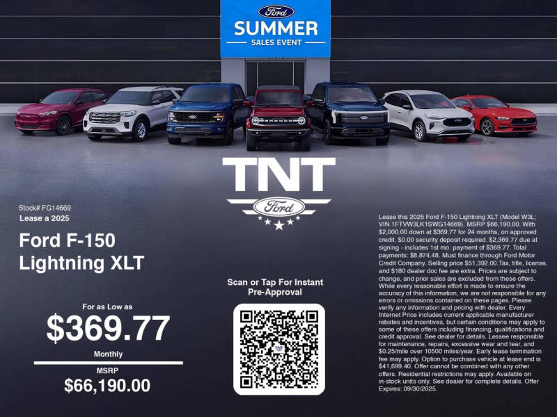 2025 Ford F-150 Lightning XLT