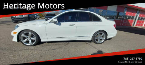 2014 Mercedes-Benz C-Class for sale at Heritage Motors in Topeka KS
