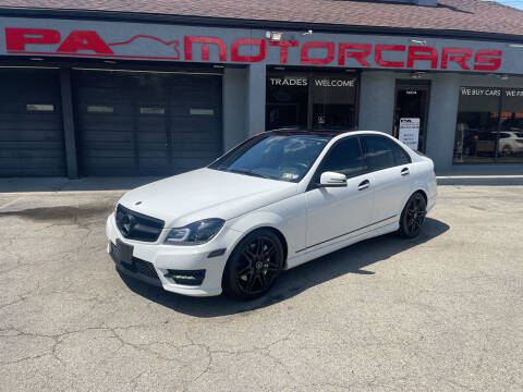 2013 Mercedes-Benz C-Class for sale at PA Motorcars in Reading PA
