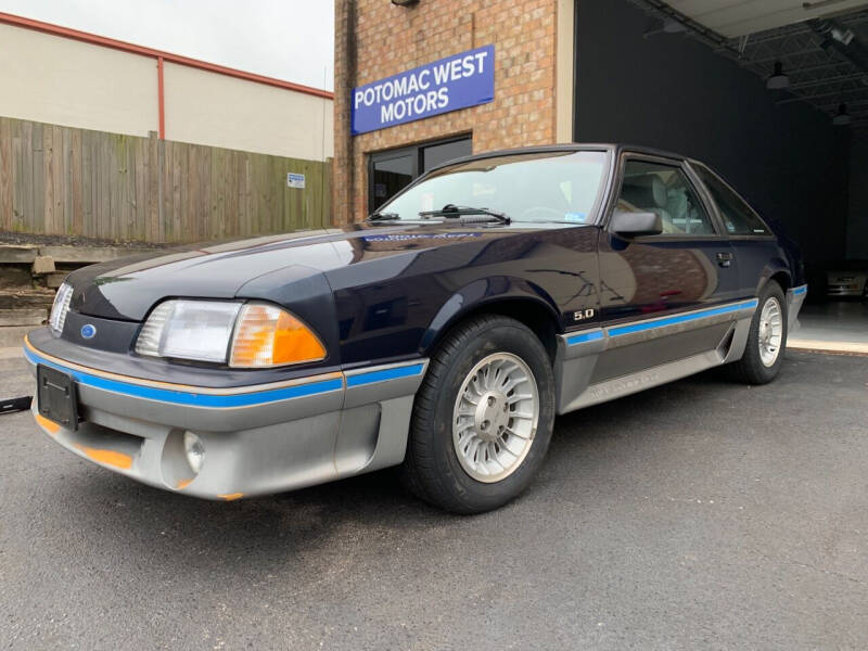 1988 Ford Mustang for sale at POTOMAC WEST MOTORS in Springfield VA