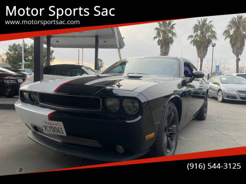 2012 Dodge Challenger for sale at Motor Sports Sac in Sacramento CA