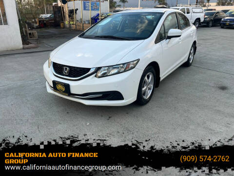 2014 Honda Civic for sale at CALIFORNIA AUTO FINANCE GROUP in Fontana CA
