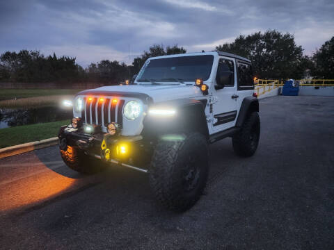 2018 Jeep Wrangler for sale at Carcoin Auto Sales in Orlando FL