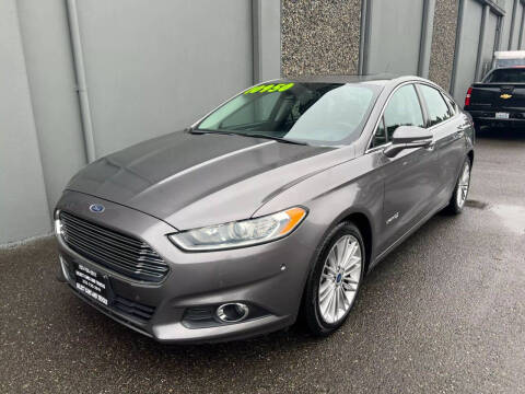 2013 Ford Fusion Hybrid for sale at SUNSET CARS in Auburn WA