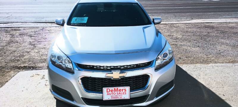 2016 Chevrolet Malibu Limited for sale at DeMers Auto Sales in Winner SD