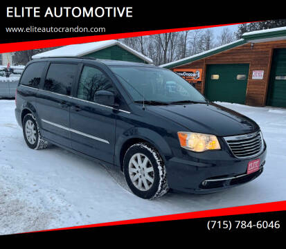 2014 Chrysler Town and Country for sale at ELITE AUTOMOTIVE in Crandon WI