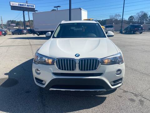 2017 BMW X3 for sale at Trust Autos, LLC in Decatur GA