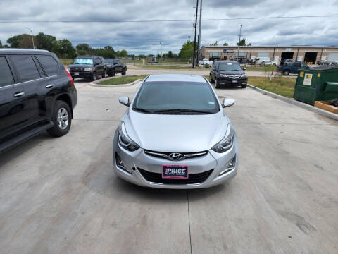 2016 Hyundai Elantra for sale at Vision Auto Group in Sugar Land TX